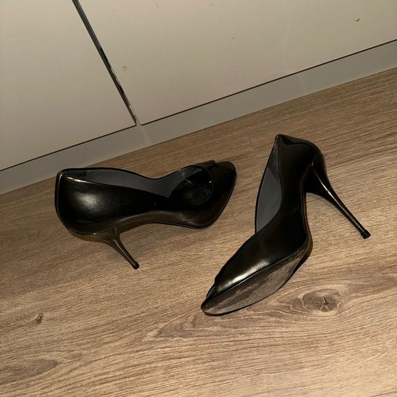 Miu Miu Metalic Peep-Toe Stilettos size 39 - Picture 7 of 7